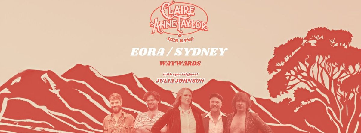 Claire Anne Taylor Band + Julia Johnson | Sydney