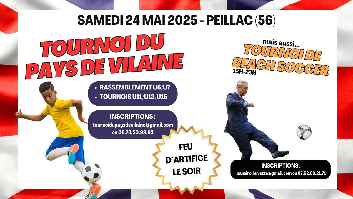 TOURNOI DU PAYS DE VILAINE & BEACH SOCCER