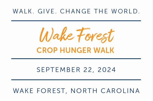 Wake Forest CROP Hunger Walk