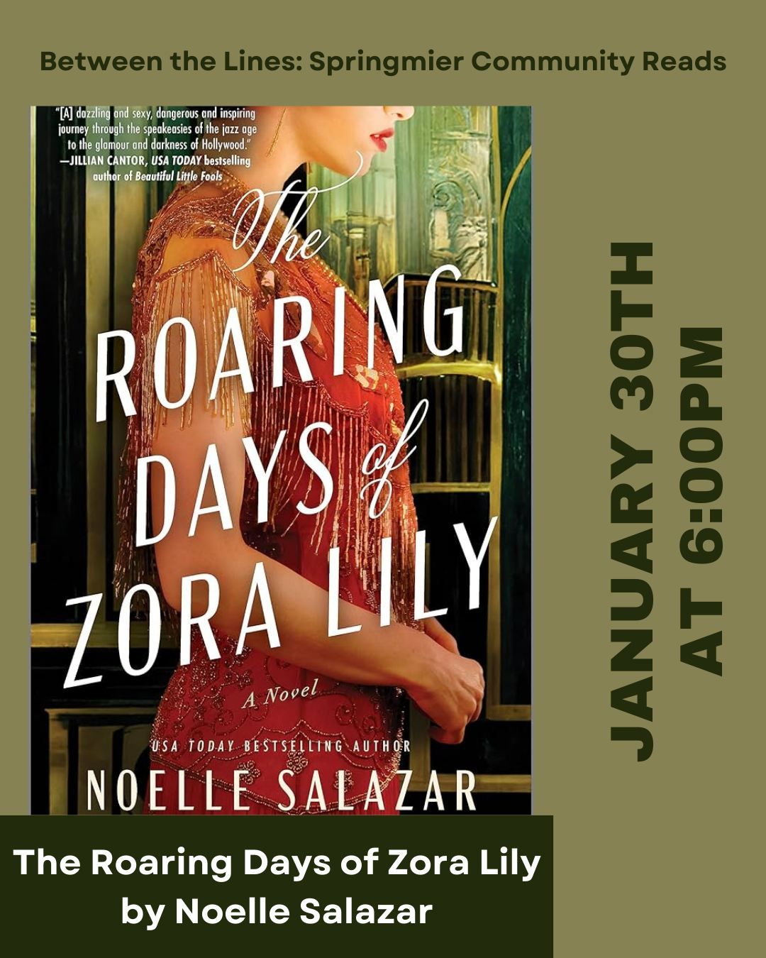 Roaring Days of Zora Lily - Between the Lines Community Reads