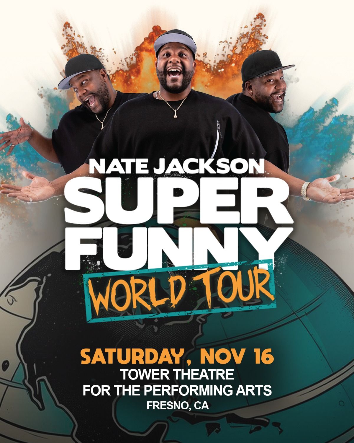 Nate Jackson: Super Funny World Tour