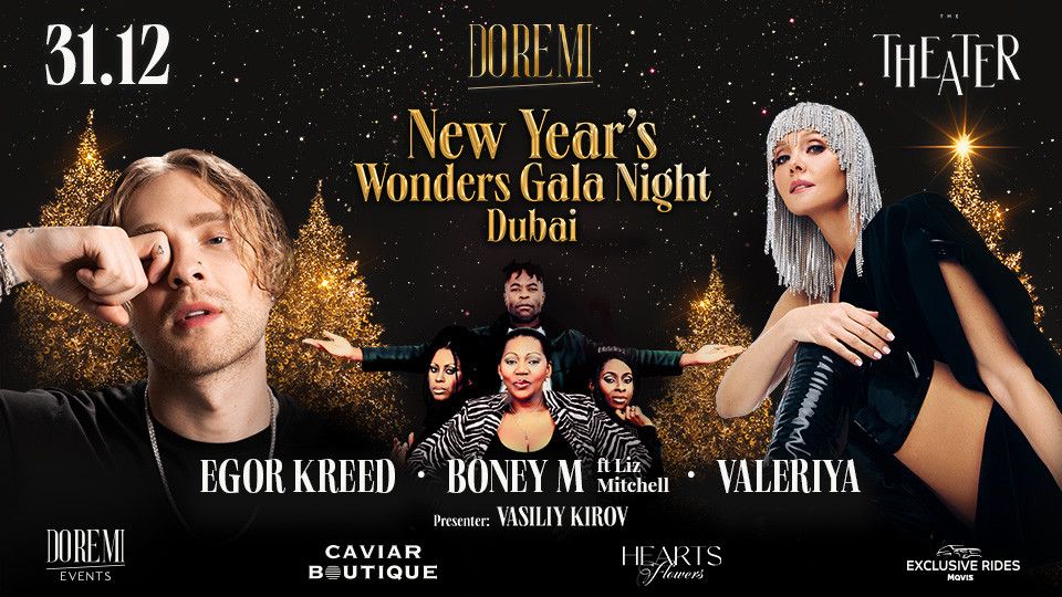 New Year's Wonders Gala Night Dubai
