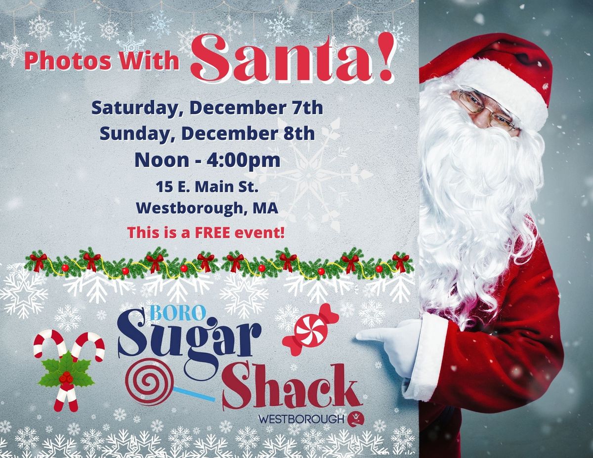 FREE Photos with Santa Claus!