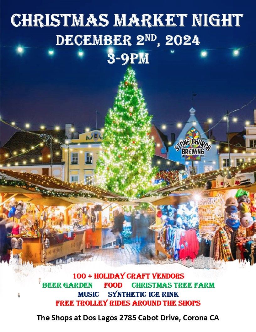 Christmas Market Night at The Shops at Dos Lagos