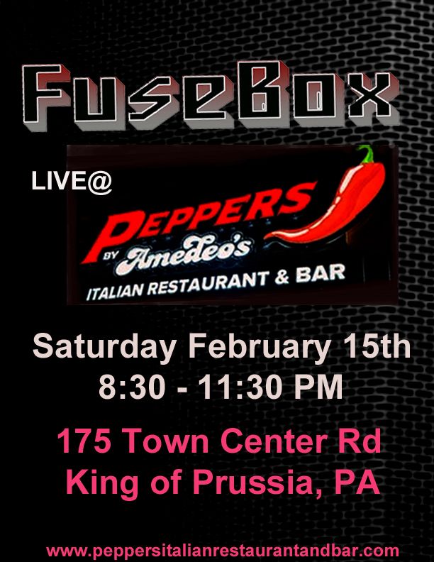 FuseBox at "Pepper's Italian Restaurant & Bar