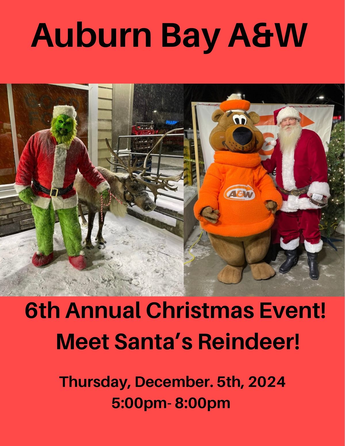 A&W Auburn Bay 6th Annual FREE Christmas Event \ud83c\udf85\ud83c\udffb