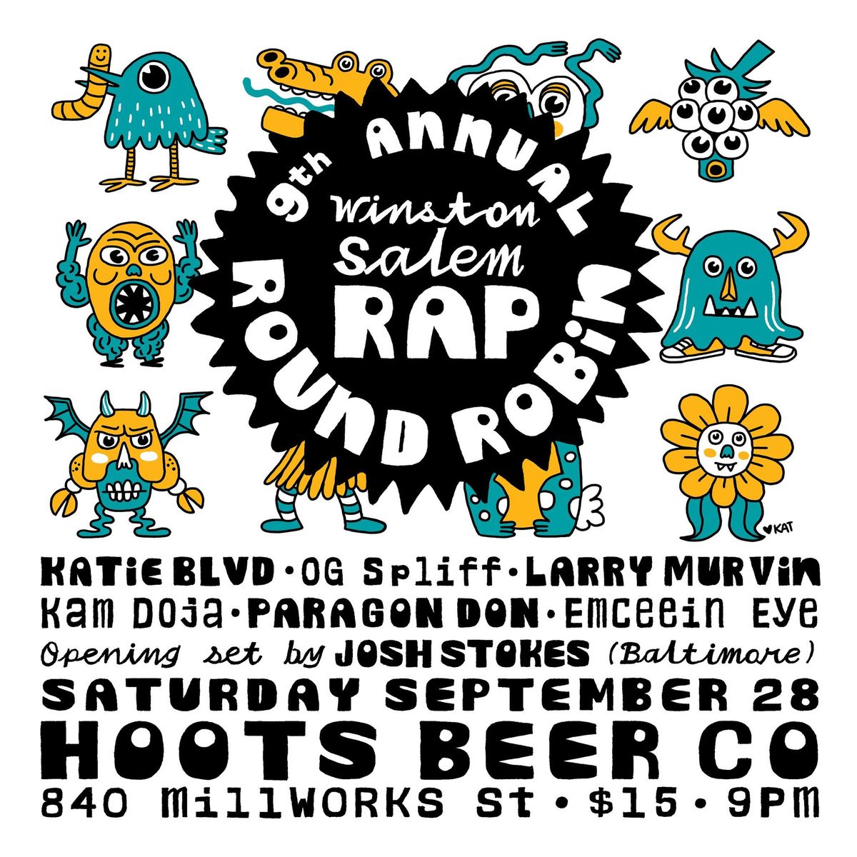 9th Annual Winston-Salem Rap Round Robin 