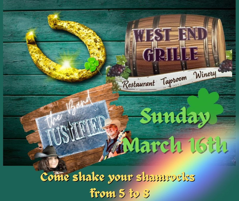 JUSTIFIED Shamrock Shakin\u2019 Sunday March 16th 2025