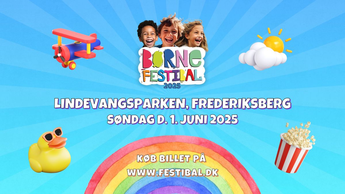 B\u00f8rnefestiBAL 2025 Frederiksberg 1. juni