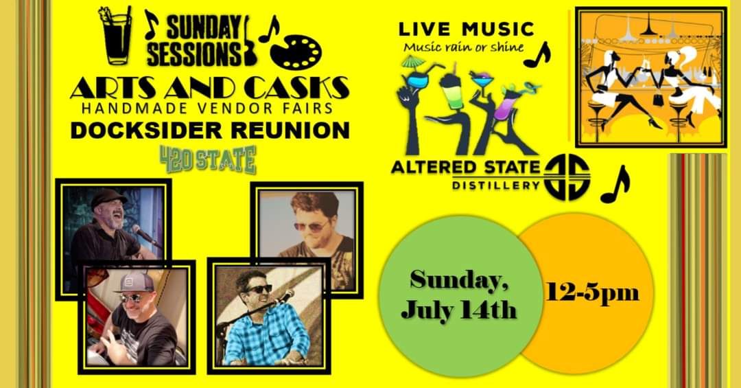 Arts & Casks Docksider Reunion w\/420 State feat. Randy Baumann Live at Altered State 