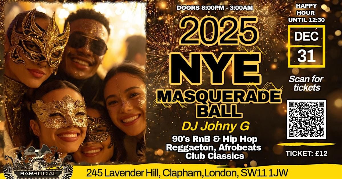 NYE MASQUERADE BALL 2025