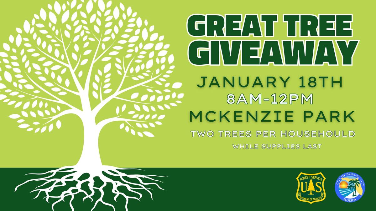 Panama City Great Tree Giveaway