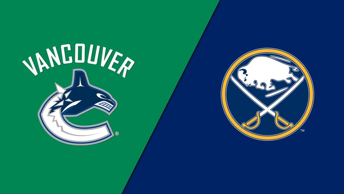 Buffalo Sabres vs. Vancouver Canucks