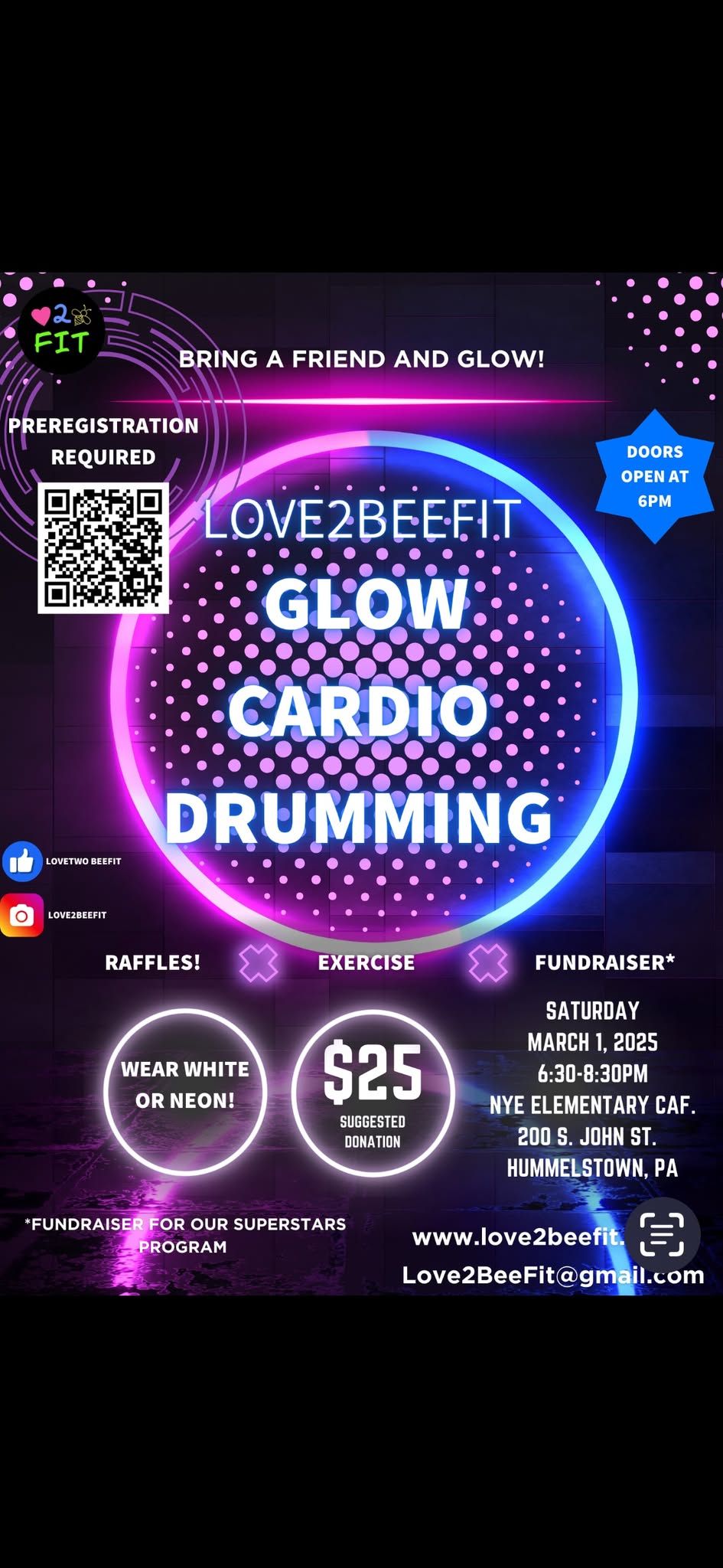 Glow Cardio Drumming 