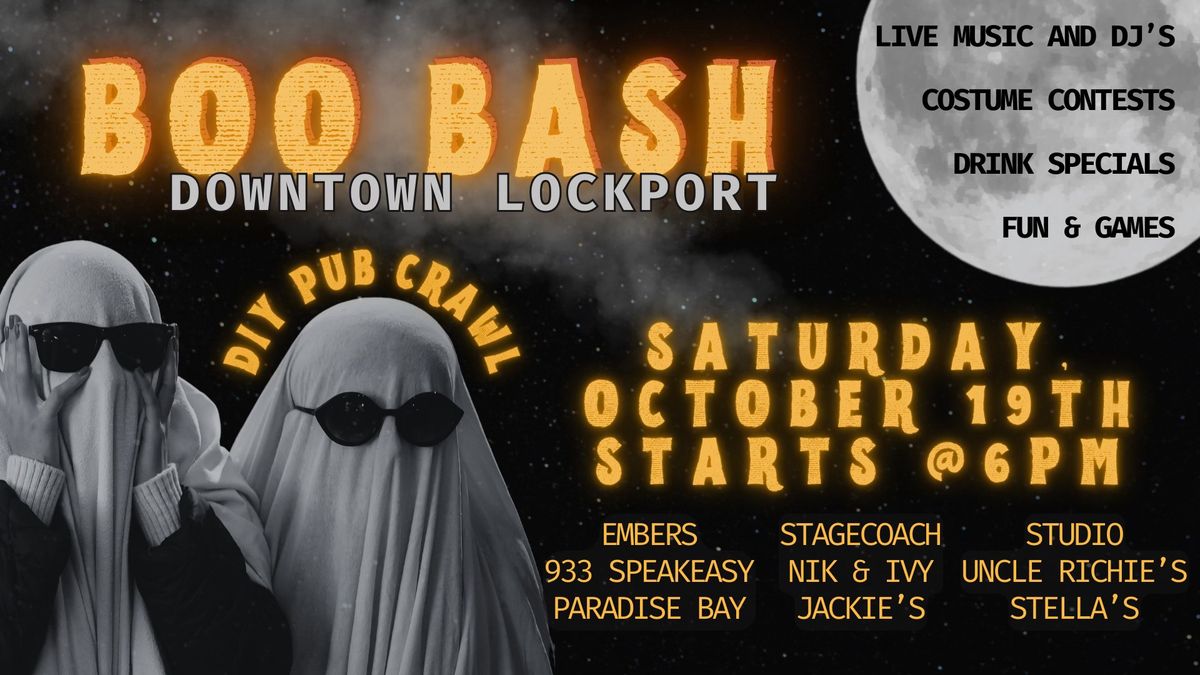 Boo Bash - DIY Halloween Pub Crawl 