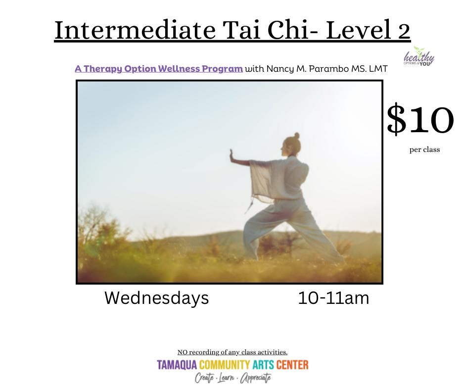 Intermediate Tai Chi- Level 2