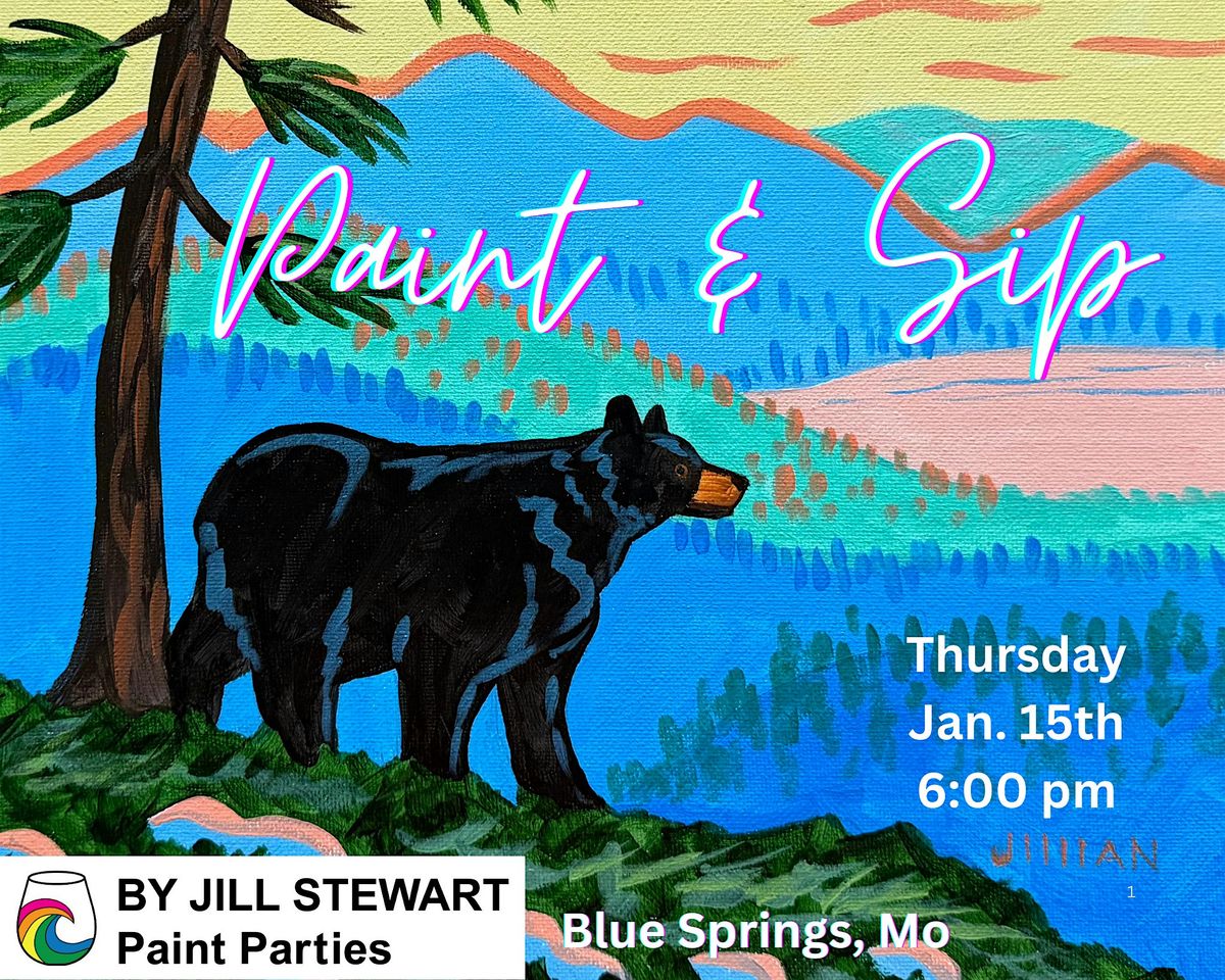 Black Bear Paint Party