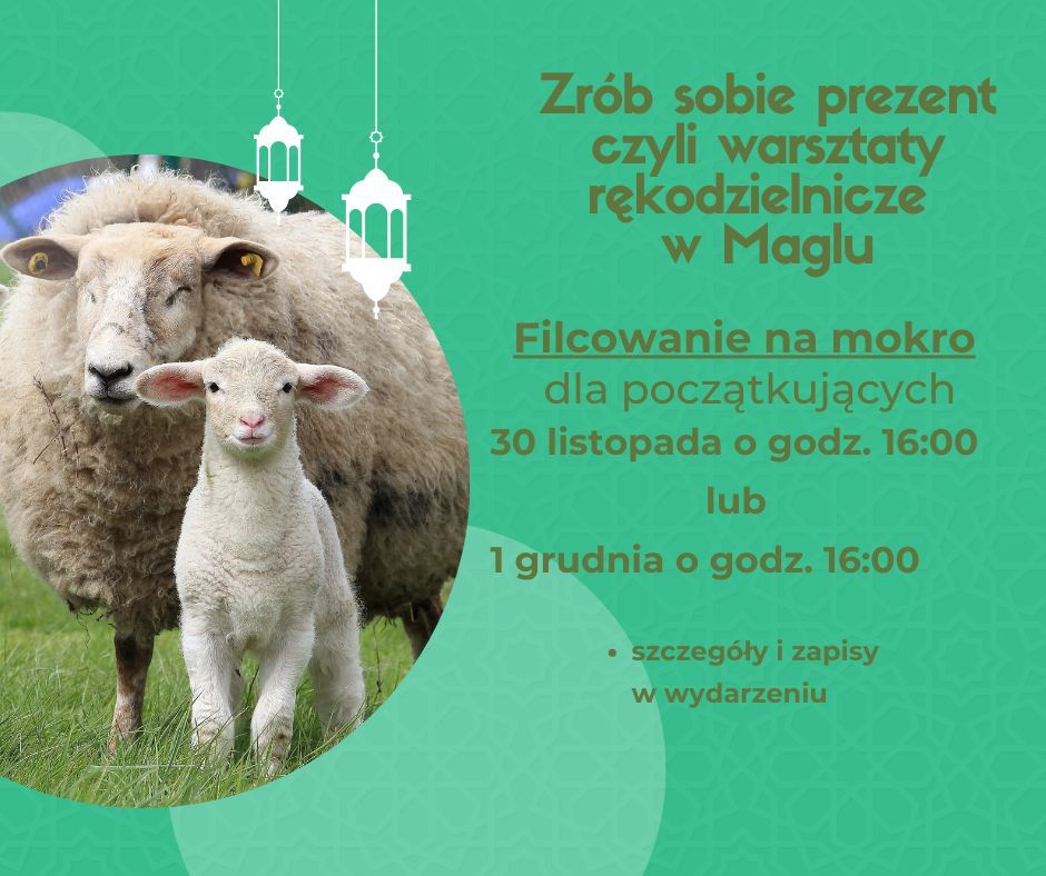 Warsztaty r\u0119kodzielnicze - filcowanie na mokro