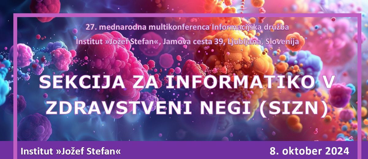 Konferenca: Digitalna preobrazba zdravstvene nege (SIZN)