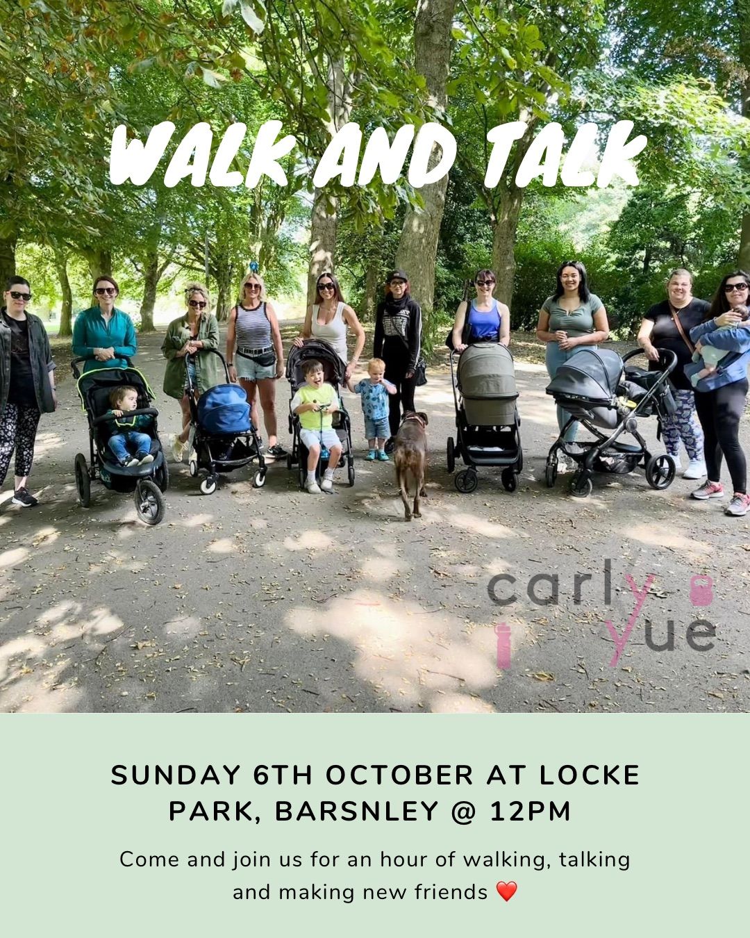 Walk and Talk - Locke Park, Barnsley