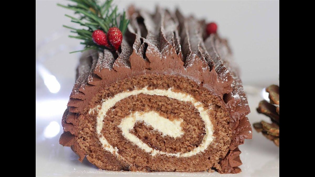 Holiday Baking Class: Yule Log Cake