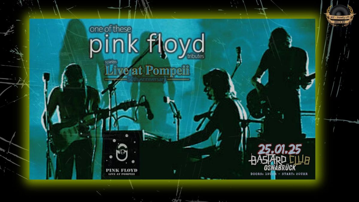 One Of These PINK FLOYD Tributes \/\/ "Live at Pompeii" - Osnabr\u00fcck