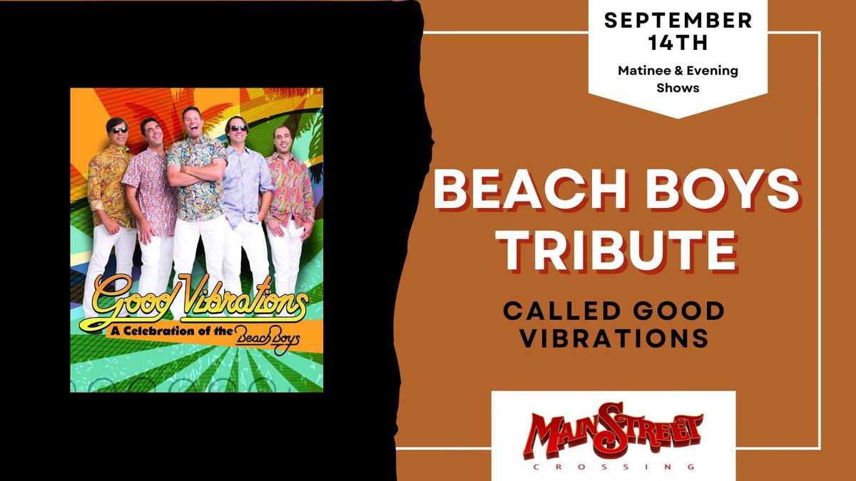 Beach Boys Tribute called Good Vibrations | LIVE at Main Street Crossing