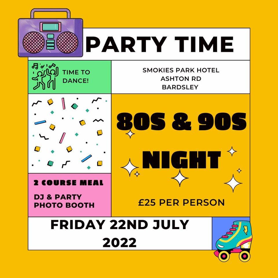 80s and 90s Night