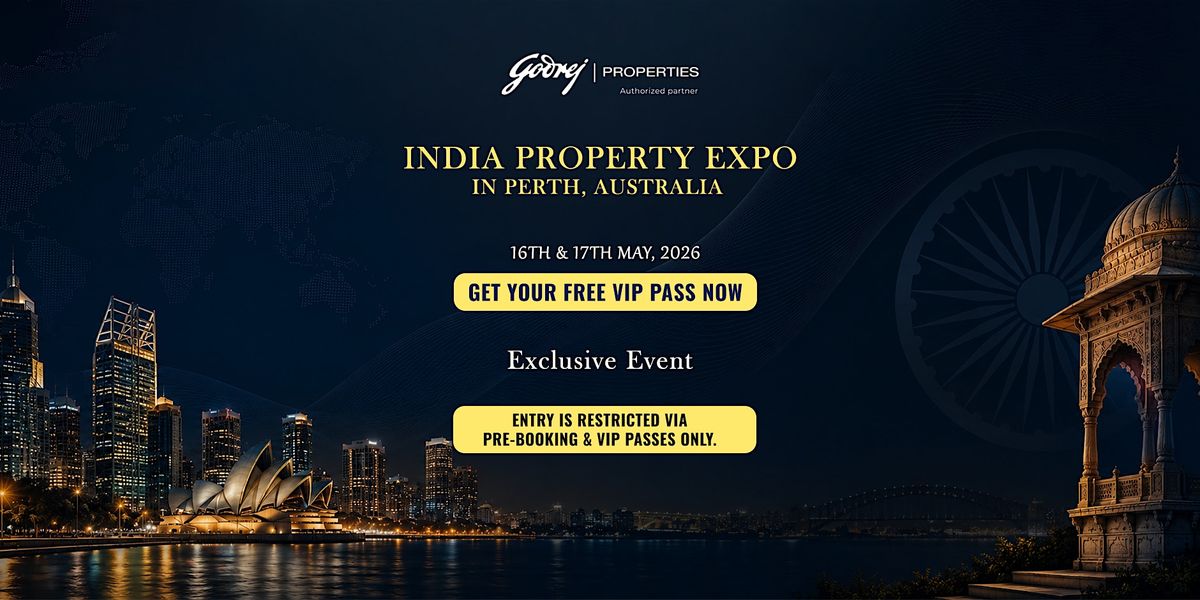 Godrej Properties Expo | Invest in India from Perth Australia