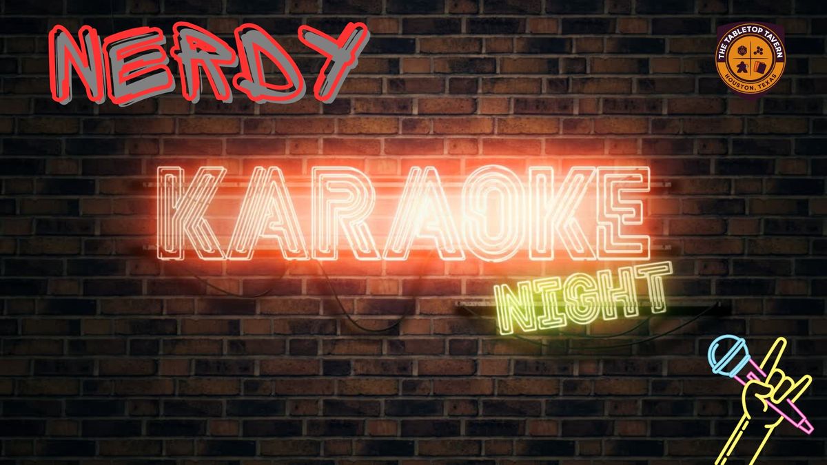 Nerdy Karaoke Night