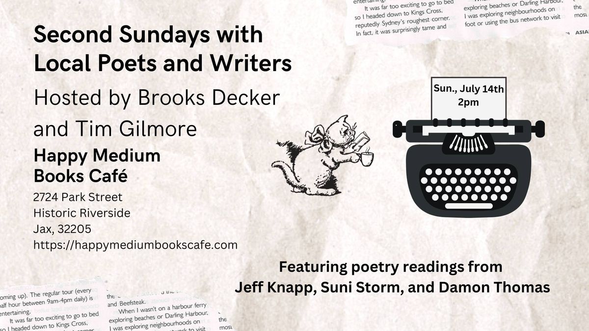 Second Sunday's with Poets and Authors