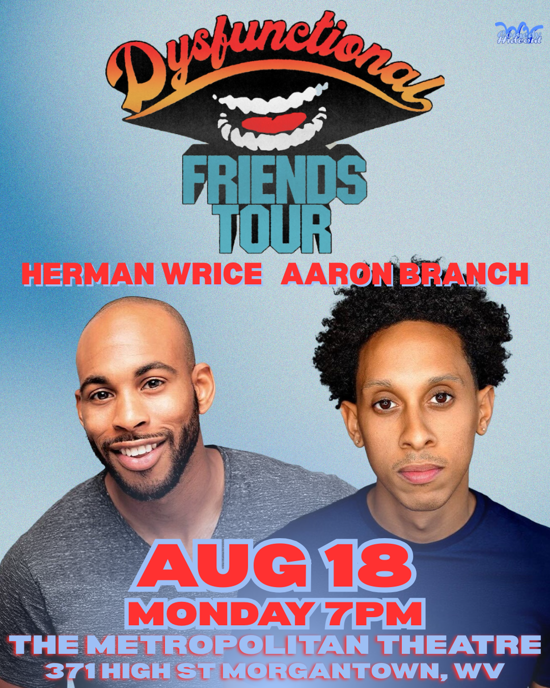 Herman Wrice and Aaron Branch at Punch Line Dallas