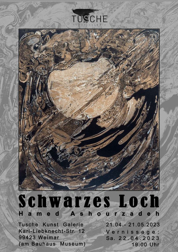 Schwarzes Loch (Vernissage) Solo-Ausstellung von Hamed Ashourzadeh ...