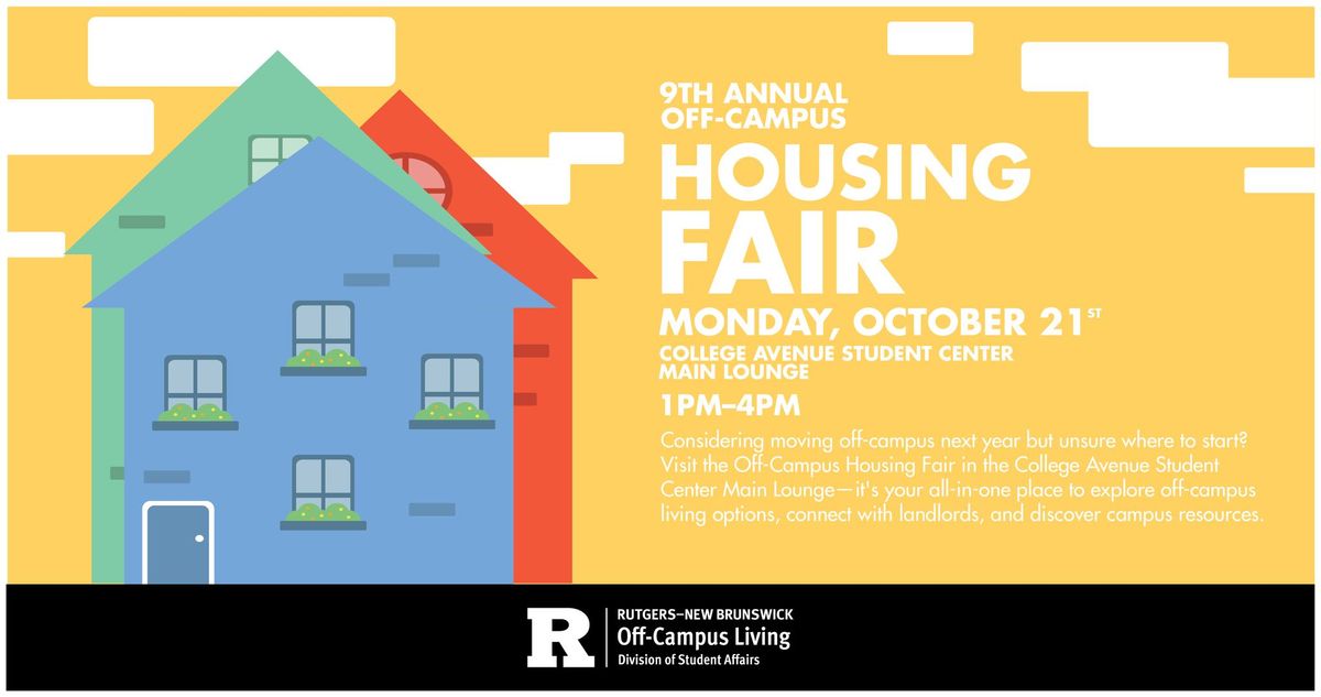 9th Annual Off-Campus Housing Fair