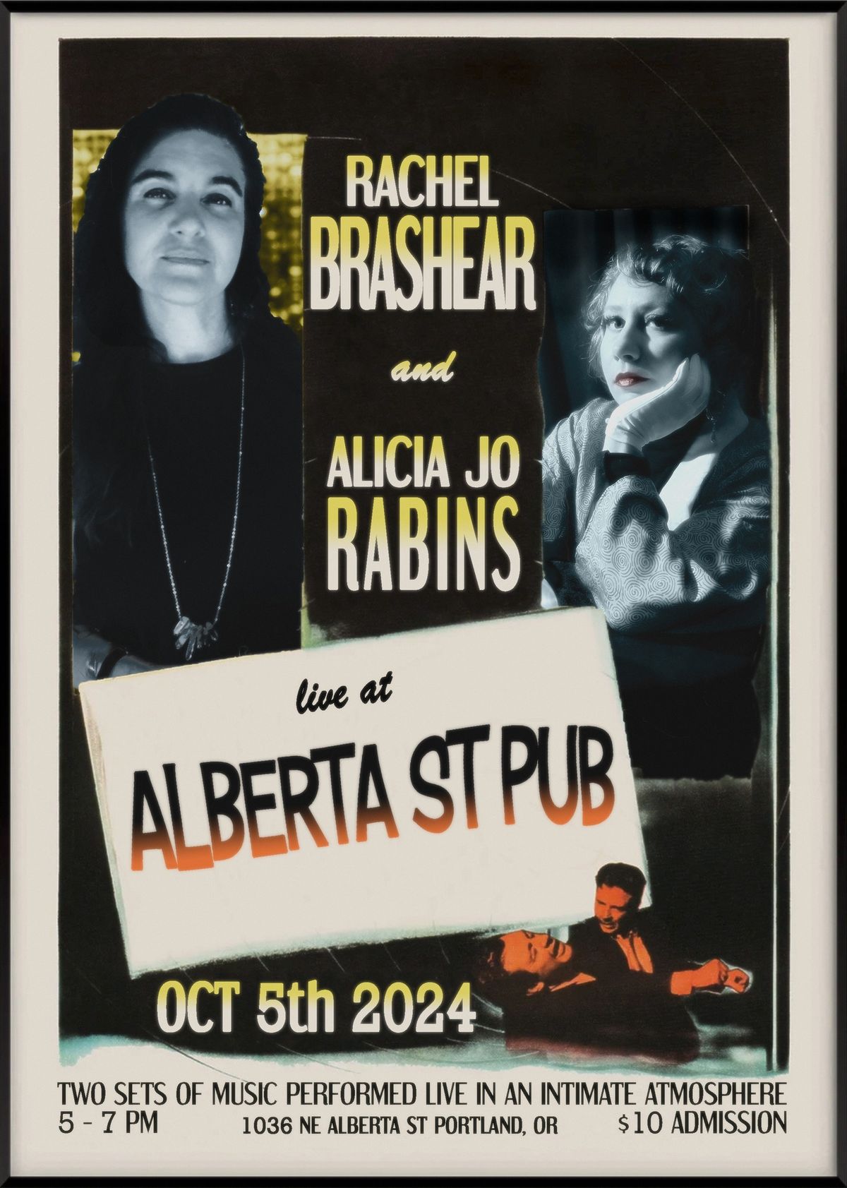 Rachel Brashear + Alicia Jo Rabins (one set each!)