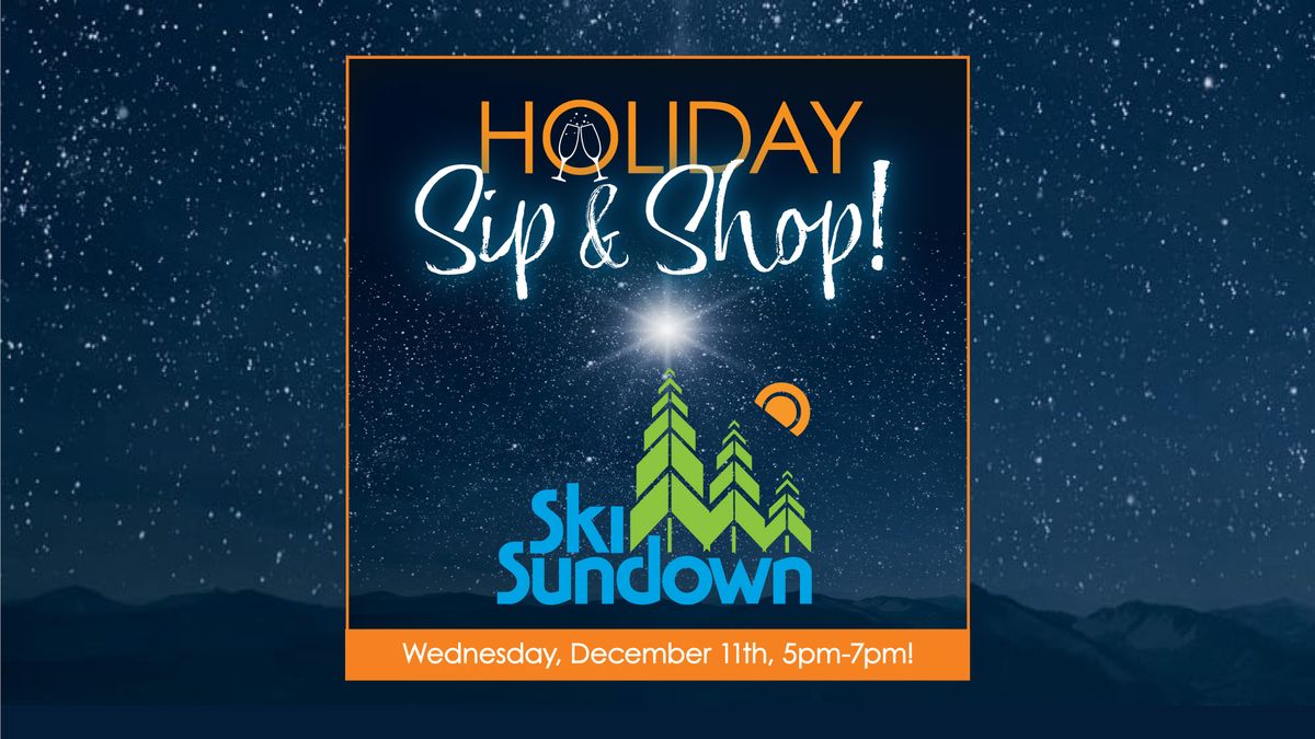 Holiday Sip & Shop