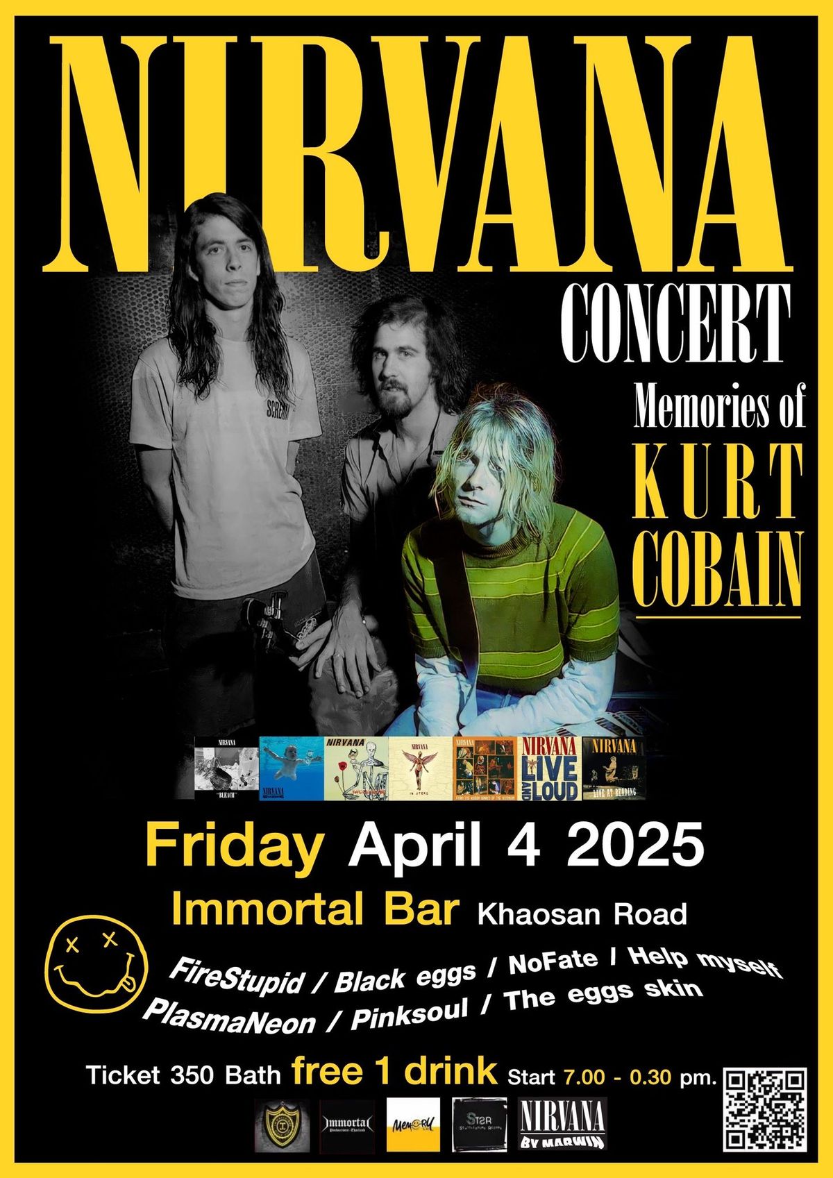 Nirvana Concert Memories of Kurt Cobain