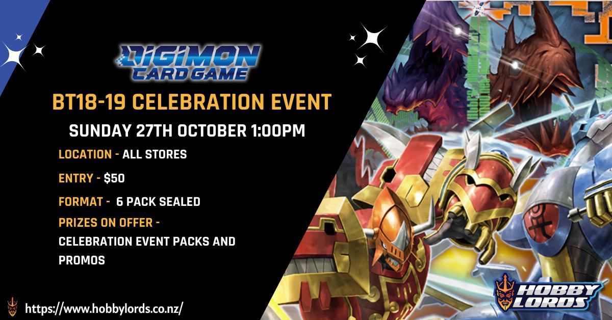 Digimon - BT18-19 Sealed Event!