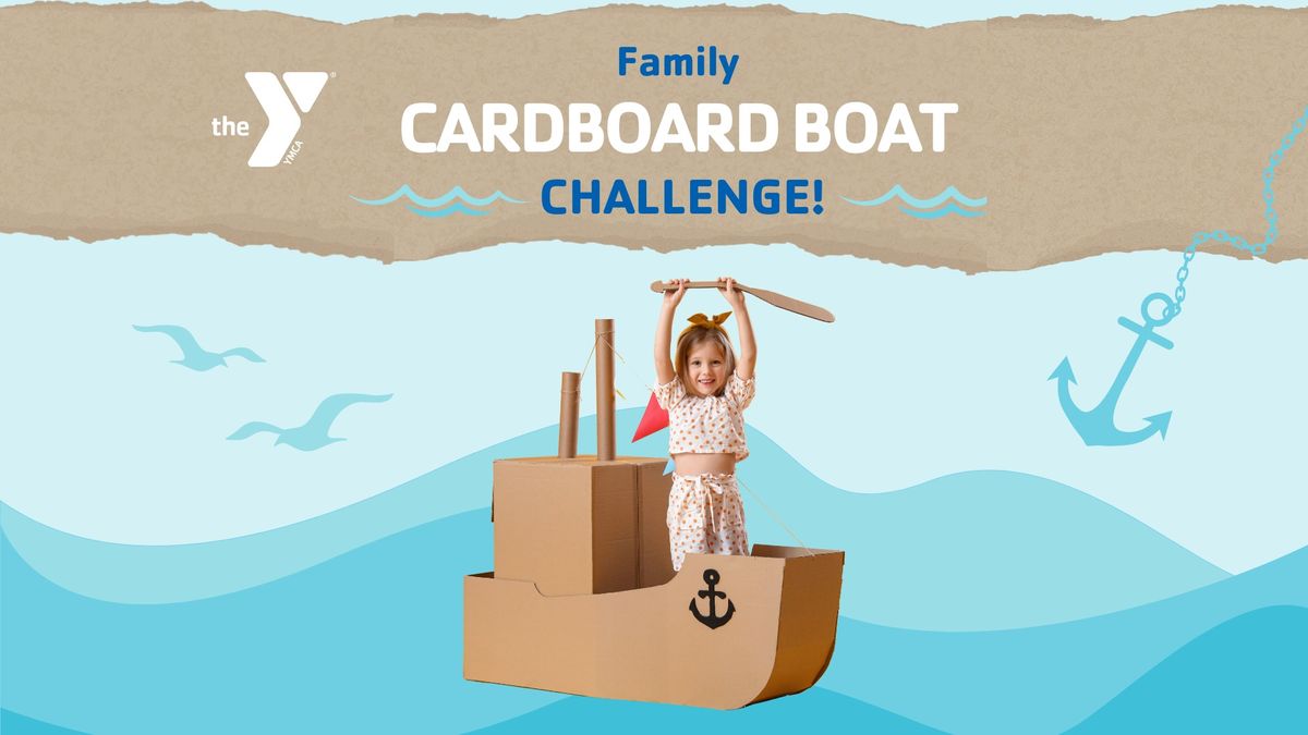 Family Cardboard Boat Challenge!