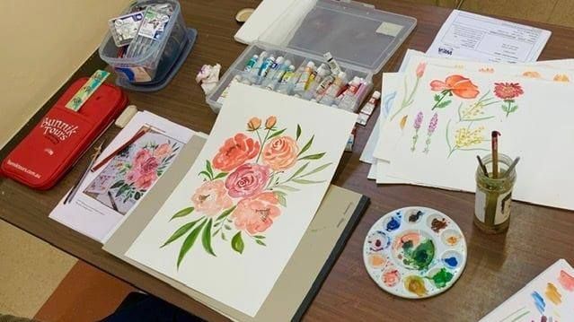 Watercolour Flowers