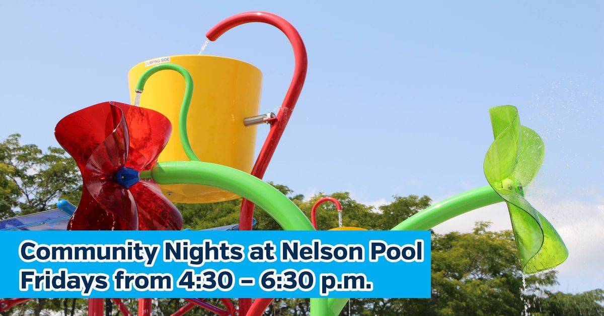 Community Nights at Nelson Pool