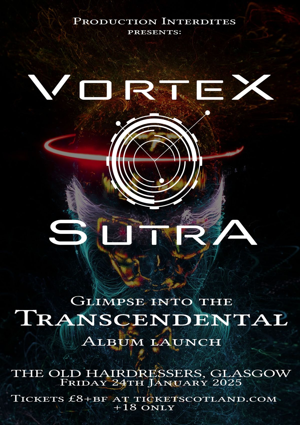 VORTEX SUTRA - 'GLIMPSE INTO THE TRANSCENDENTAL' ALBUM LAUNCH FRIDAY 24TH 2025