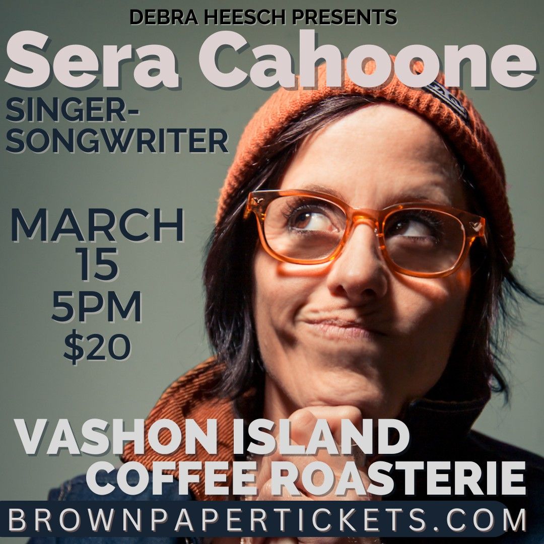 Sera Cahoone at Vashon Island Coffee Roasterie