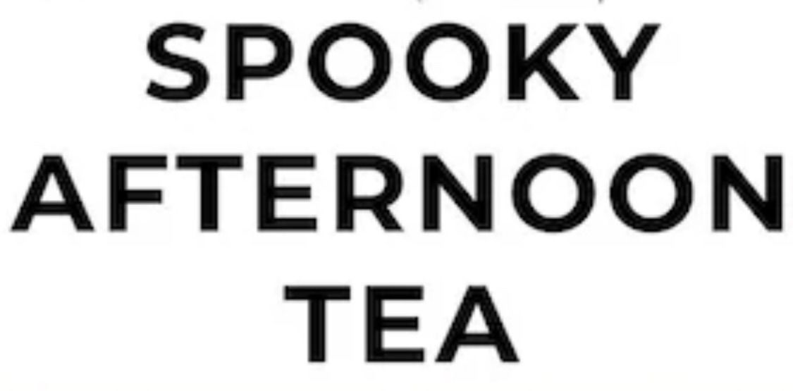 Halloween afternoon tea 