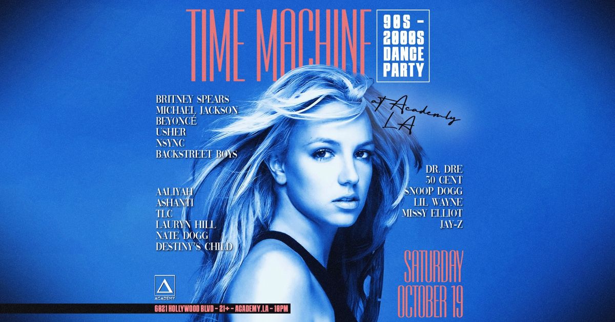 Time Machine: 90s-2000s Throwback Party