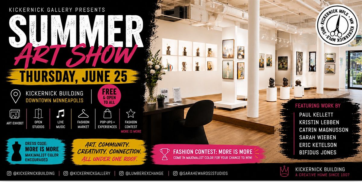 Kickernick Gallery Summer Art Show