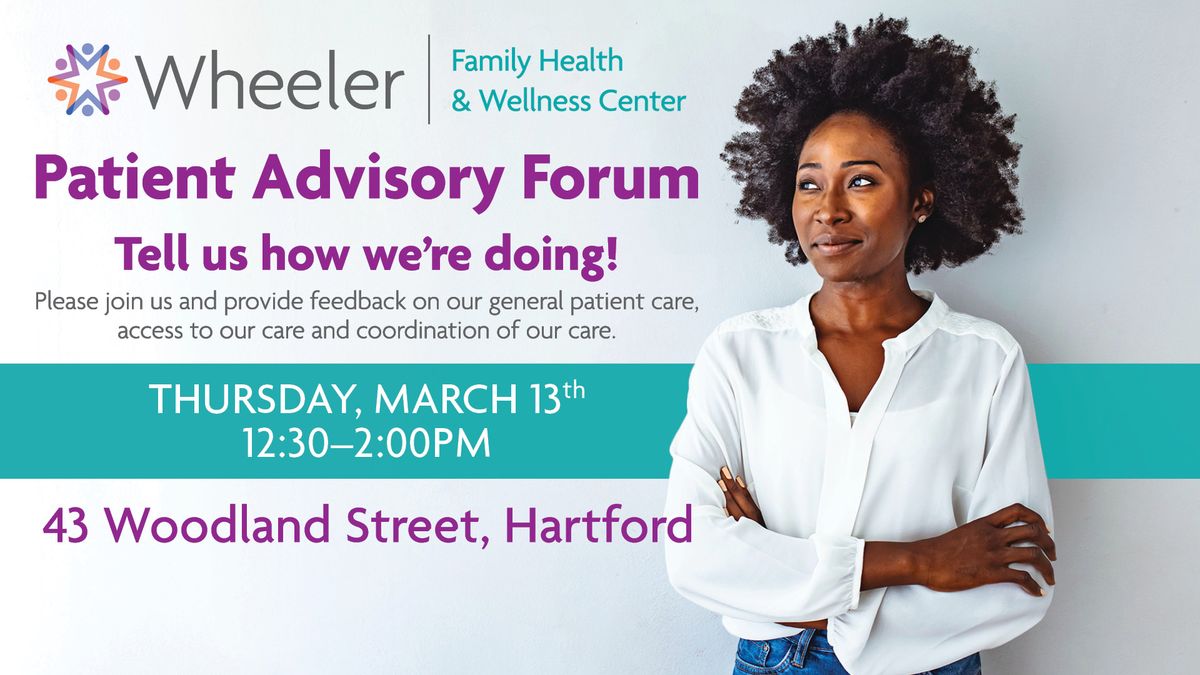 Hartford Patient Advisory Forum