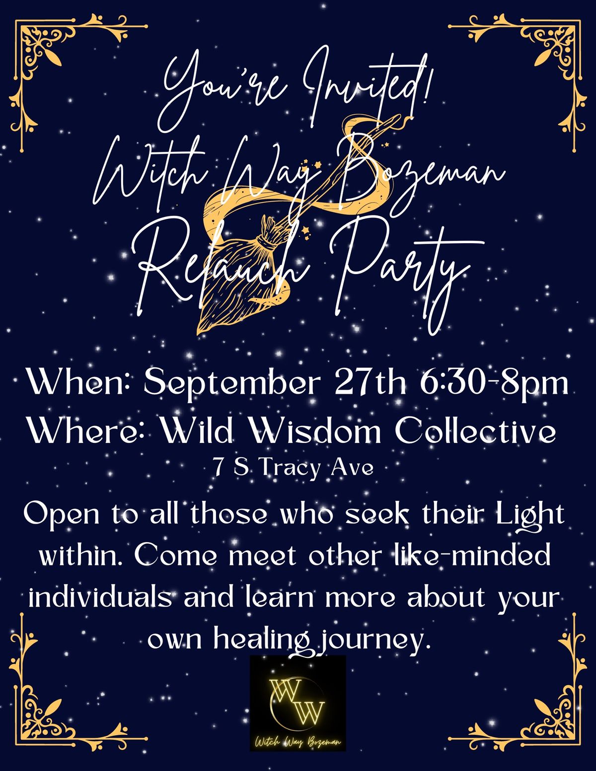 Witch Way Bozeman Relaunch Party