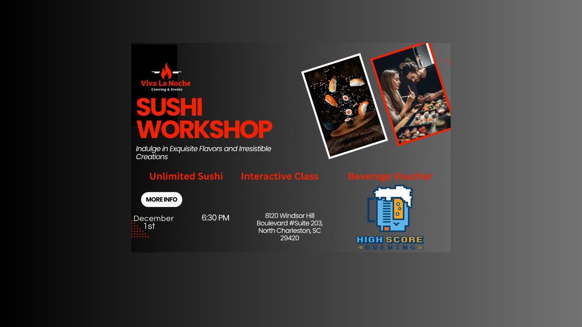 Sushi Workshop High Score Brewing 