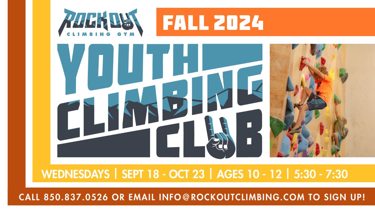 Fall Youth Climbing Club B